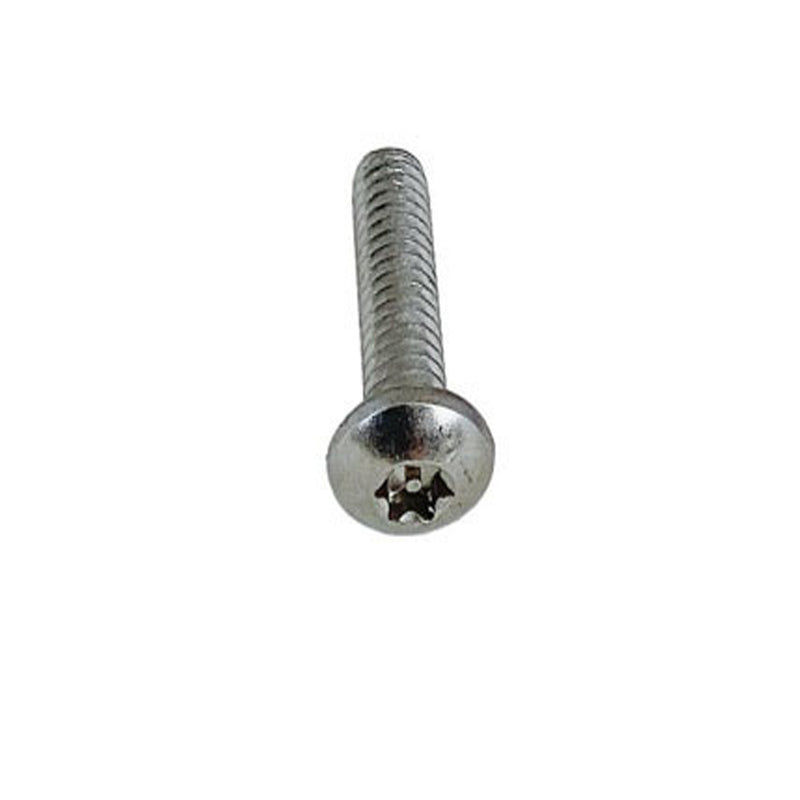 4 Pcs Marine Stainless Steel 1/4" Tampered Proof Panhead Screw Fully Threaded
