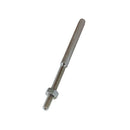 4 Pc Set Marine T316 Stainless Steel Hand Swage Lifeline Stud RH, Right Hand Cable Rail Terminal for Deck, Dock, and Railing