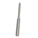 4 Pc Set Marine T316 Stainless Steel Cable Lag Swage Stud, Cable Railing Rail Terminal Fitting for Deck, Dock, and Outdoor Use