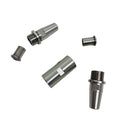 4 Pc Set Marine T316 Stainless Steel Swageless Jointer, Cable Railing Wire Rope Connector for Deck, Dock, and Outdoor Rail Systems