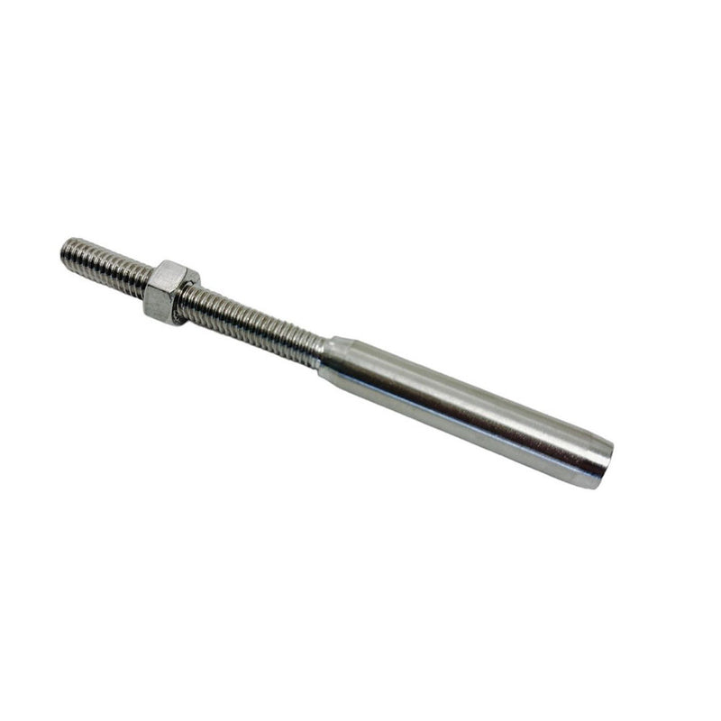 Marine Boat T316 Stainless Steel Lifeline Threaded Stud RH Cable Rail Wire Rope