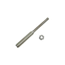 Marine Boat T316 Stainless Steel 1/8" Lifeline Threaded Stud RH Cable Rail Wire