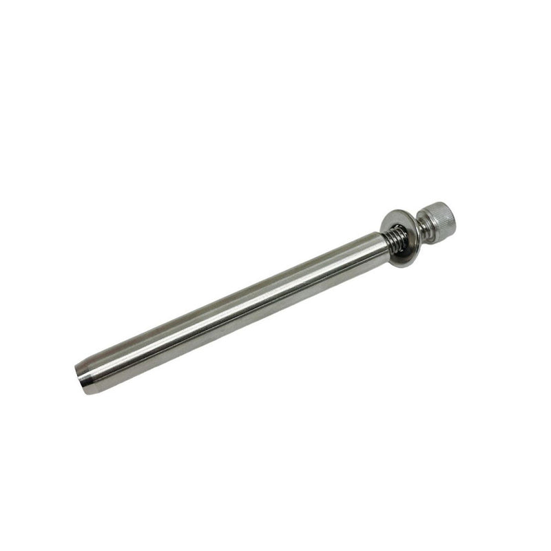 4 Pcs Marine T316 Stainless Steel 1/4" Adjustable Swage Stud Cable Railing Wire