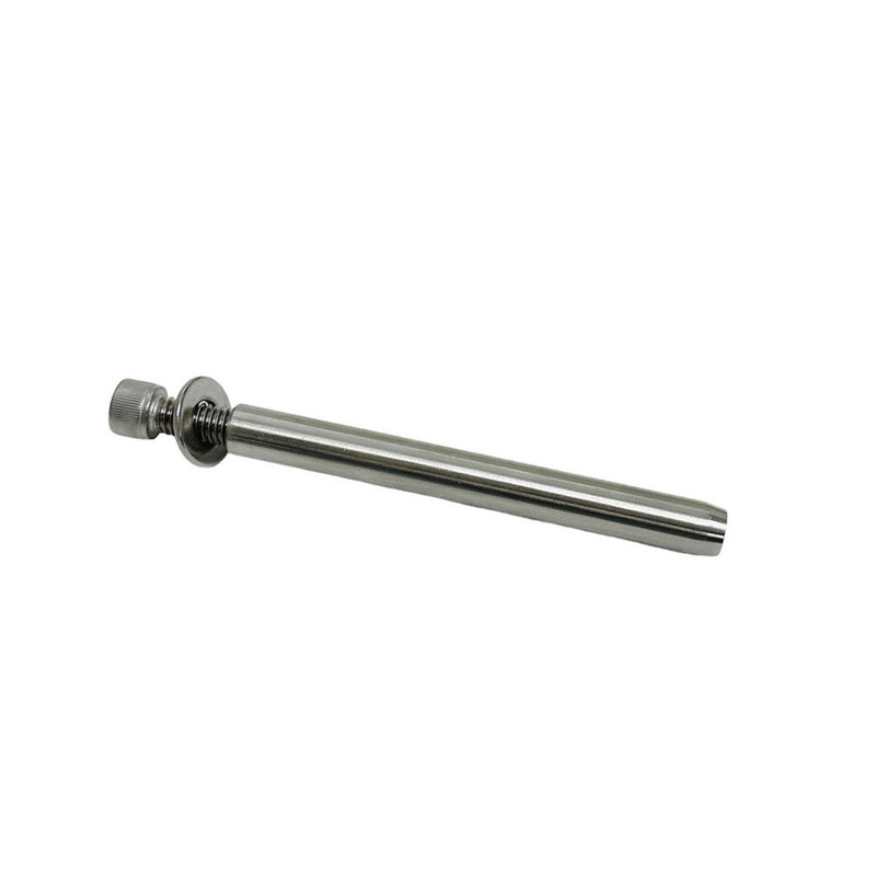 4 Pcs Marine T316 Stainless Steel 1/4" Adjustable Swage Stud Cable Railing Wire