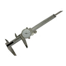 White Face 0-6" stainless Steel 4 Way Dial Caliper Shock Proof .001" Graduation