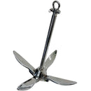 Marine Boat 316 Stainless Steel Folding Anchor 5Kg Folding Grapnel Fishing Yacht