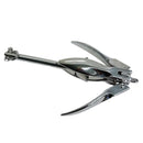 Marine Boat 316 Stainless Steel Folding Anchor 5Kg Folding Grapnel Fishing Yacht