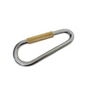 4 Pc Set Marine T304 Stainless Steel Quick Link, Spring Loaded Lock Carabiner for Rope, Chain, Cable, and Outdoor Hardware