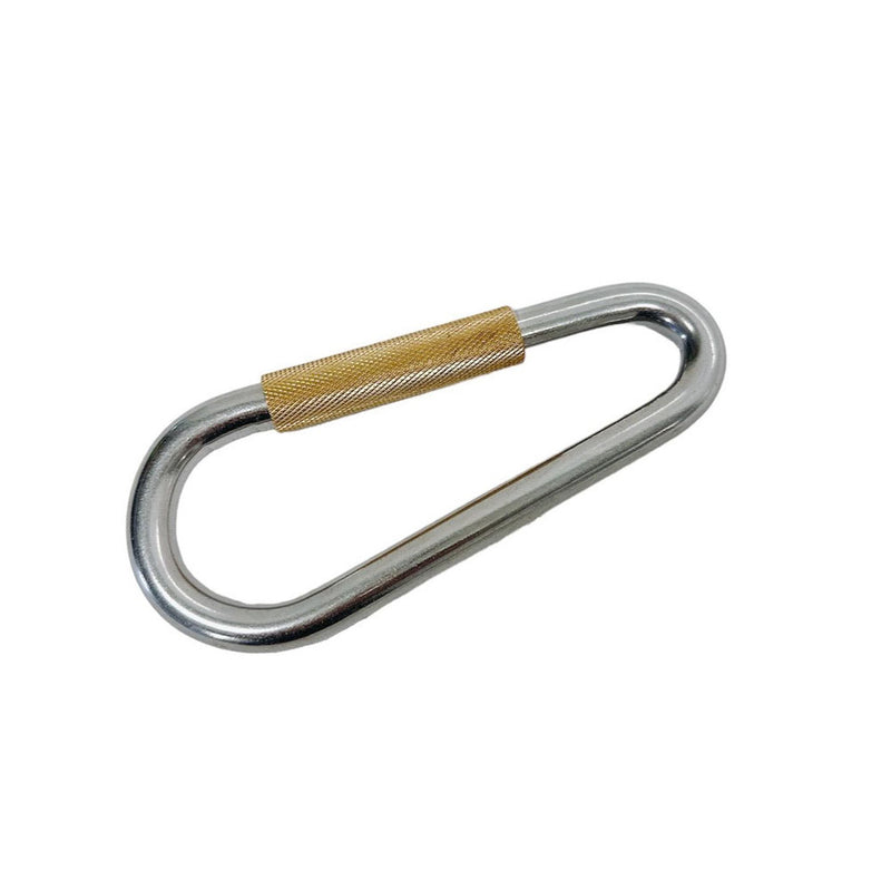 Marine Boat T304 Stainless Steel Quick Link Spring Loaded Lock Carabiner