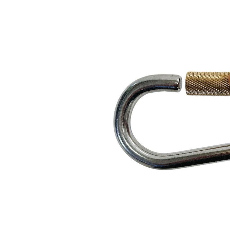 Marine Boat T304 Stainless Steel Quick Link Spring Loaded Lock Carabiner