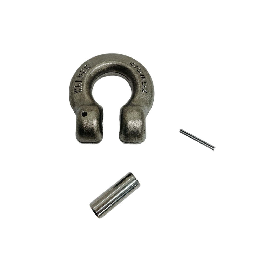 Marine Boat T318LN Stainless Steel G60 Clevis Shackle, Rigging Lift Shackle for Chain, Lifting, Marine, and Outdoor Hardware