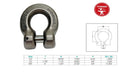 Marine Boat T318 LN Stainless Steel G60 Clevis Shackle Rig Lift