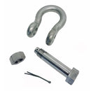 Marine T316 Stainless Steel Drop Forged 1/2" Bolt Pin Anchor Shackle 3000 Lb WLL