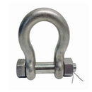Marine T316 Stainless Steel Drop Forged 5/8" Bolt Pin Anchor Shackle 4000 Lb WLL