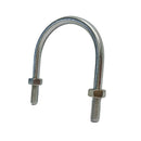 Marine T316 Stainless Steel U-Bolt With 2 Hex Nuts for Ski Boat, Fishing Boat