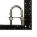 Marine Boat T304 Formed Stainless Steel 3-1/2" U-Bolt Nuts Washers And Plate