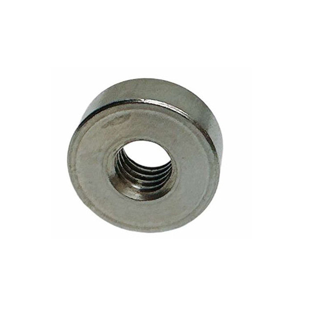 4 Pc Set Marine T316 Stainless Steel Thread Flat End Hardware Nut, Cable Railing and Rigging Fastener for Deck, Dock, and Outdoor Use