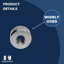 4 Pcs Marine T316 Stainless Steel 5/16"-18 Thread 11/16" Flat End Hardware Nut