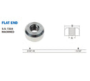 Marine Boat T316 Stainless Steel Thread Flat End Hardware Nut