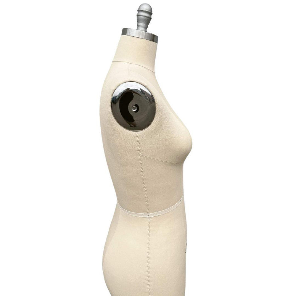 Collapsible Shoulder Half Body Female Dress Form Mannequin Size 4,6,8