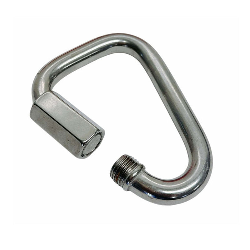 Marine T316 Stainless Steel 15/32" Delta Quick Link Triangle Link 3,200 Lbs WLL
