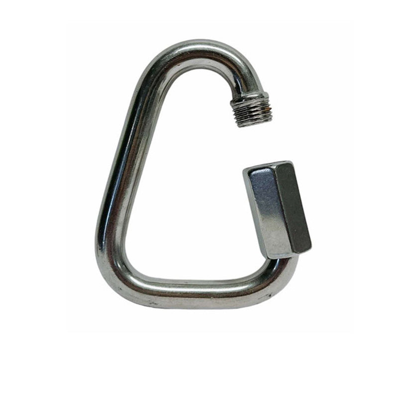 Marine T316 Stainless Steel 15/32" Delta Quick Link Triangle Link 3,200 Lbs WLL
