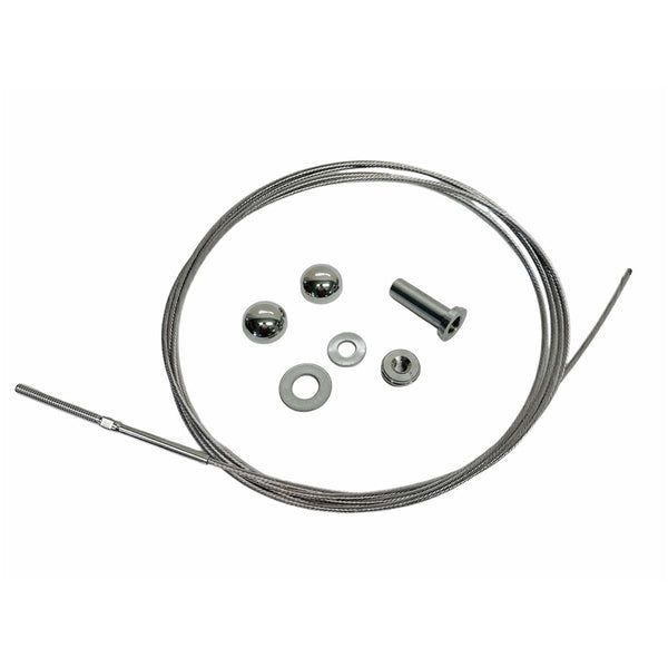 15Ft 1/8" Stainless Steel T316 Cable Rail Assembly Rapid Lock Set Cable Rail Kit