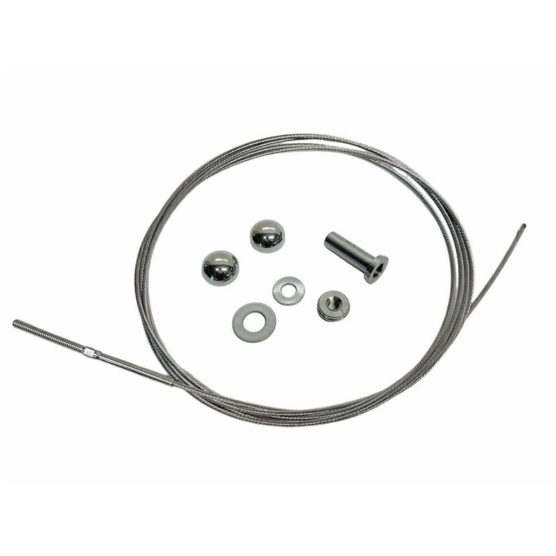 15Ft 1/8" Stainless Steel T316 Cable Rail Assembly Rapid Lock Set Cable Rail Kit