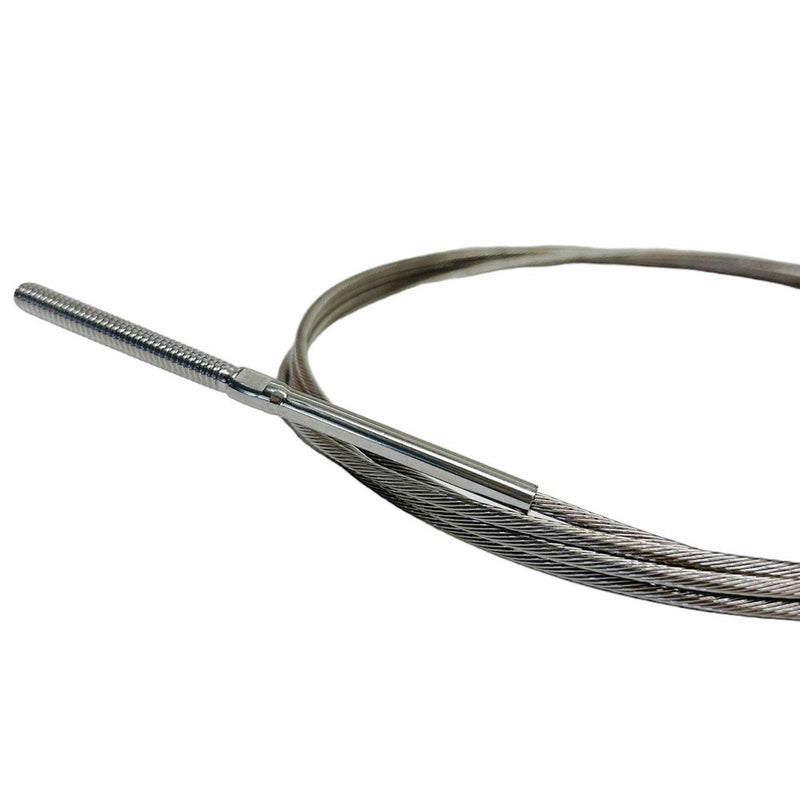15Ft 1/8" Stainless Steel T316 Cable Rail Assembly Rapid Lock Set Cable Rail Kit