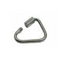 4 Pcs Marine T316 Stainless Steel 1/8" Delta Quick Link Triangle Link 330 Lb WLL