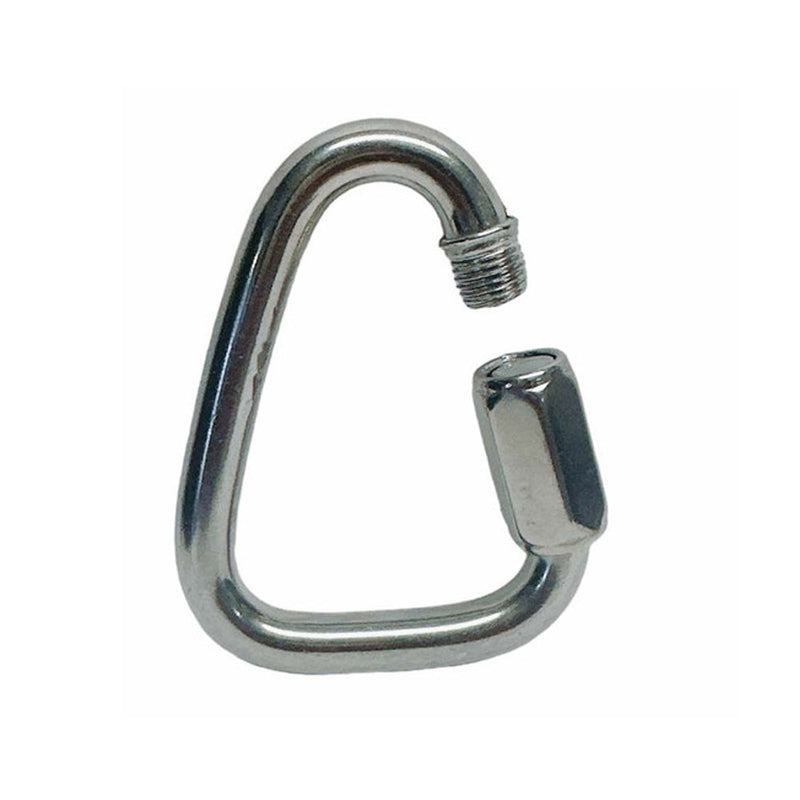 Marine T316 Stainless Steel 5/16" Delta Quick Link Triangle Link 1,760 Lbs WLL
