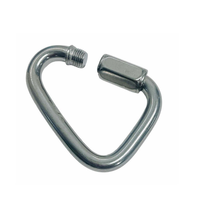 Marine T316 Stainless Steel 5/16" Delta Quick Link Triangle Link 1,760 Lbs WLL