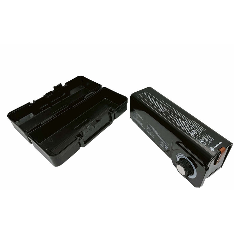 Portable Folding Single Burner Butane Stove 7,250 BTU Foldable Camping - Black