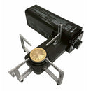 Portable Folding Single Burner Butane Stove 7,250 BTU Foldable Camping - Black