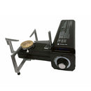 Portable Folding Single Burner Butane Stove 7,250 BTU Foldable Camping - Black