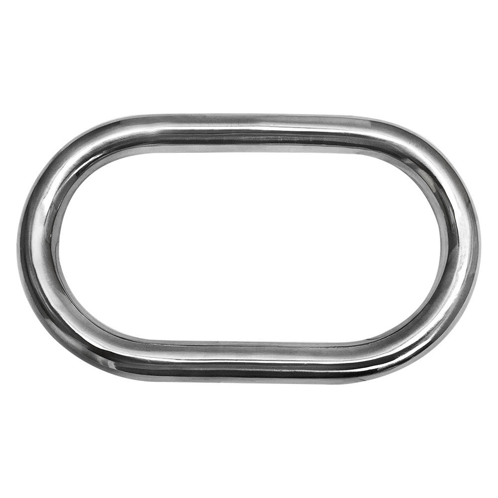 Stainless Steel T316 Marine Master Link, Welded Formed Rigging Link for Boat, Lifting, Chain, Rope, Cable, Dock, and Outdoor Hardware