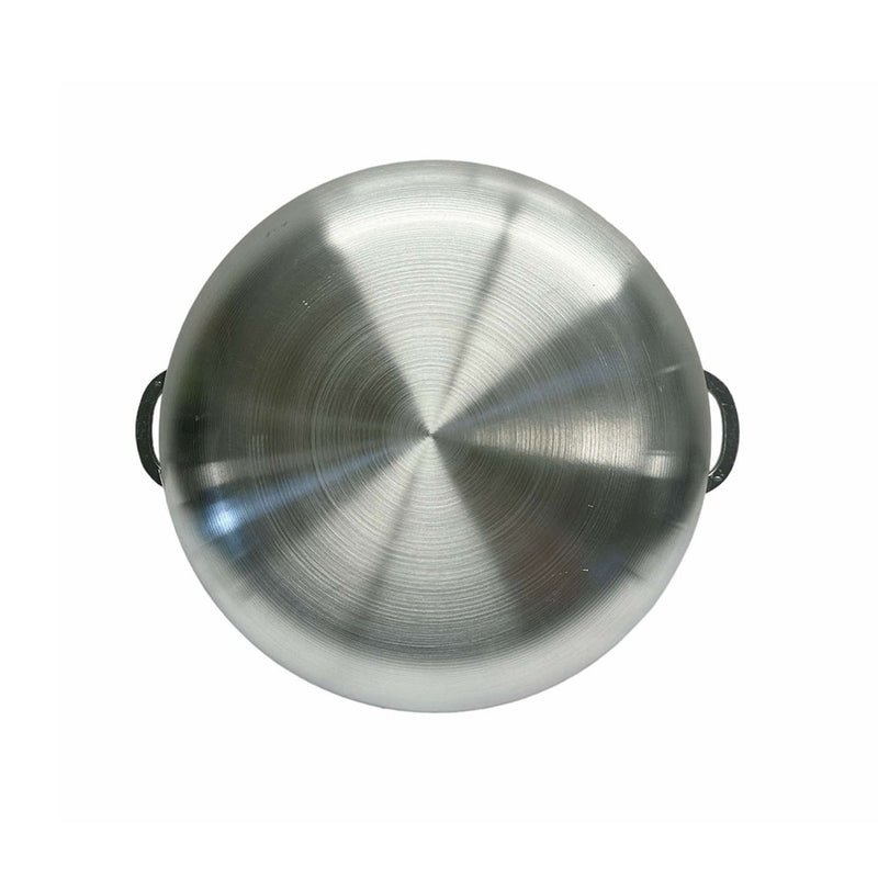 12 Qt Aluminum Caldero Cookware Pot Dutch Oven With Glass Lid Satin Finish