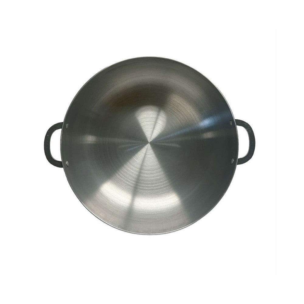 16 Qt Aluminum Caldero Cookware Pot Dutch Oven With Glass Lid Satin Finish