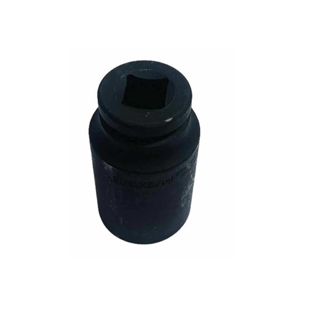 1-inch drive Budd impact socket made of durable chrome molybdenum steel for heavy-duty truck wheel service
