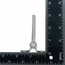 3/16" Stainless Steel Deck Toggle Swage Stud Marine Turnbuckle Cable Rail