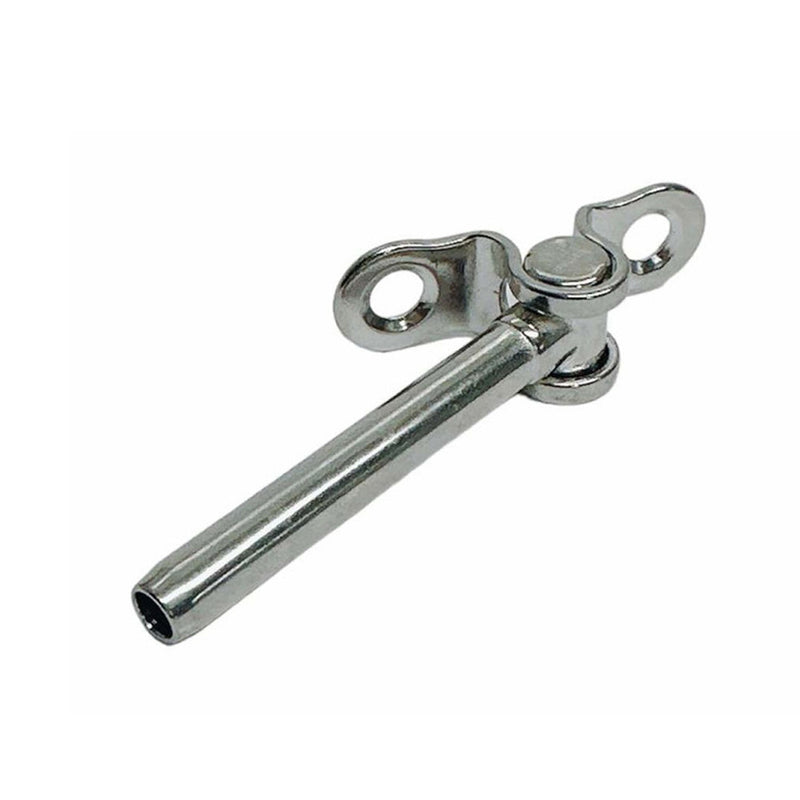 3/16" Stainless Steel Deck Toggle Swage Stud Marine Turnbuckle Cable Rail