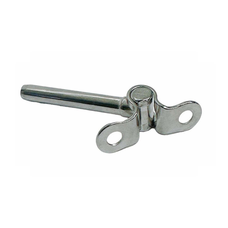 3/16" Stainless Steel Deck Toggle Swage Stud Marine Turnbuckle Cable Rail