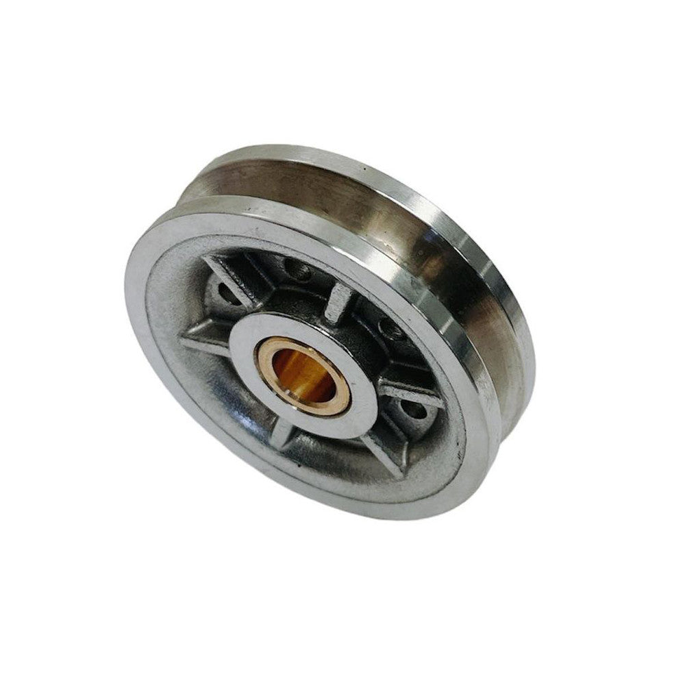 Marine Boat T304 Stainless Steel Sheave Wire Rope Pulley with Brass Bushing for Cable, Rigging, Deck, and Outdoor Use