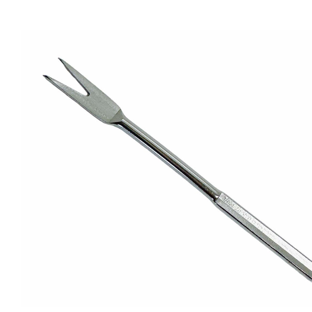 4 Pc 6-7/8" Stainless Steel Seafood Picks Fruit Picks Forks Seafood Forks