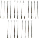 20 Pc 6-7/8" Stainless Steel Seafood Picks Fruit Picks Forks Seafood Forks