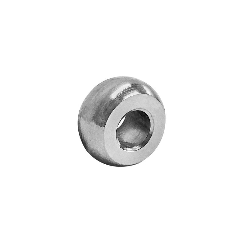 Stainless Steel 316 Plain Ball Swage End Fitting Terminal Cable Wire 10 Pc Set