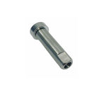 4 Pc Set Marine T316 Stainless Steel Push And Go Swageless Dome, Cable Wire Terminal Fitting for Deck, Dock, and Railing Systems