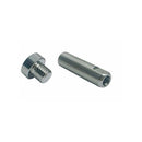 4 Pc Set Marine T316 Stainless Steel Push And Go Swageless Dome, Cable Wire Terminal Fitting for Deck, Dock, and Railing Systems