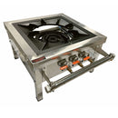 HD Stainless Steel High Pressure Square Propane Stove Burner 150,000 BTU