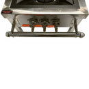 HD Stainless Steel High Pressure Square Propane Stove Burner 150,000 BTU